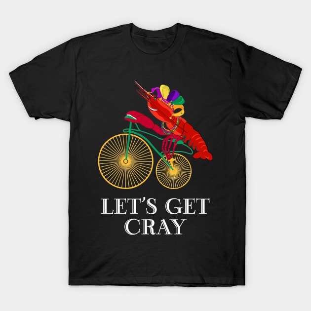 Lobster Crayfish Mardi Gras 2019 Funny T-Shirt by Dunnhlpp